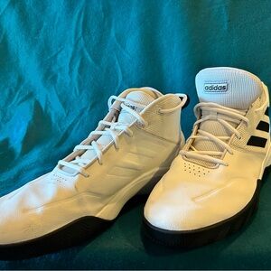 Adidas Own the Game high top sneakers for basketball